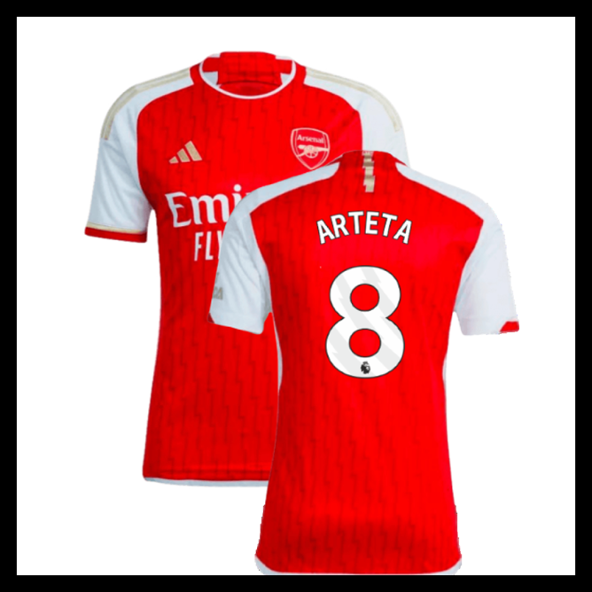 Billige Fodboldtrøjer Arsenal 2023-2024 ARTETA #8 Hjemmebanetrøje