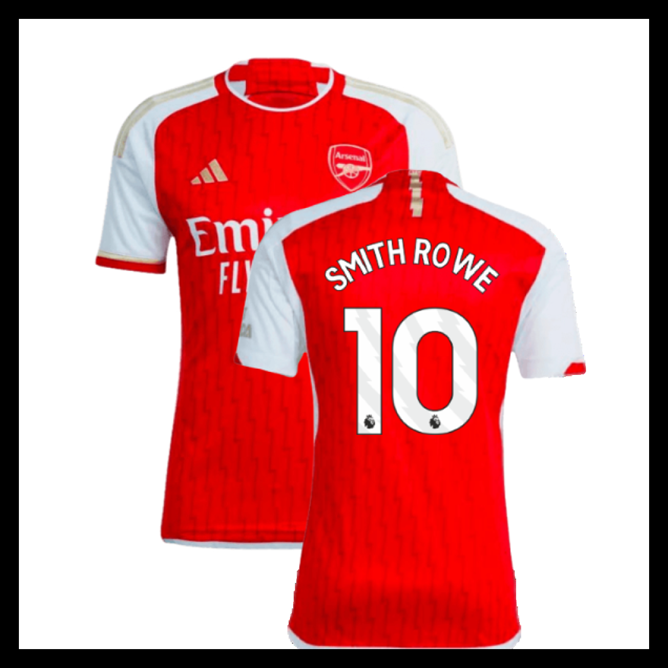 Billige Fodboldtrøjer Arsenal 2023-2024 SMITH ROWE #10 Hjemmebanetrøje