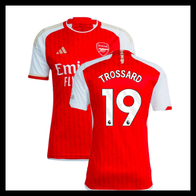 Billige Fodboldtrøjer Arsenal 2023-2024 TROSSARD #19 Hjemmebanetrøje