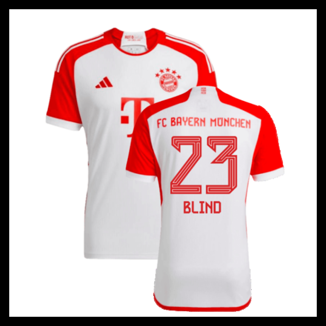 Billige Fodboldtrøjer Bayern München 2023-2024 BLIND #23 Hjemmebanetrøje