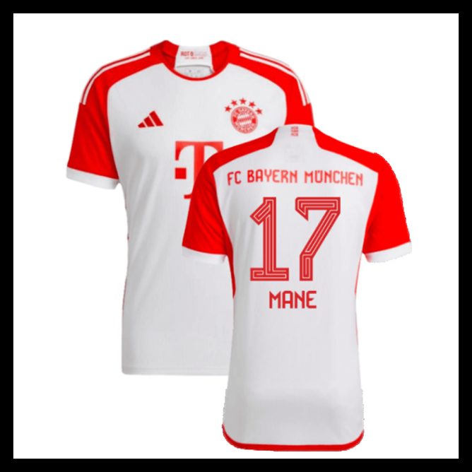 Billige Fodboldtrøjer Bayern München 2023-2024 MANE #17 Hjemmebanetrøje