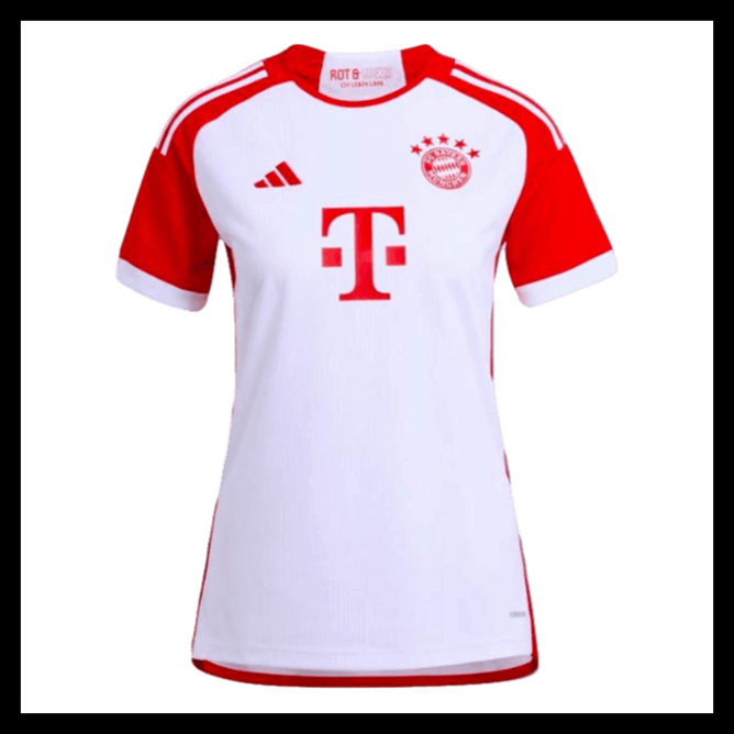 Billige Fodboldtrøjer Bayern München 2023-2024 Dame Hjemmebanetrøje