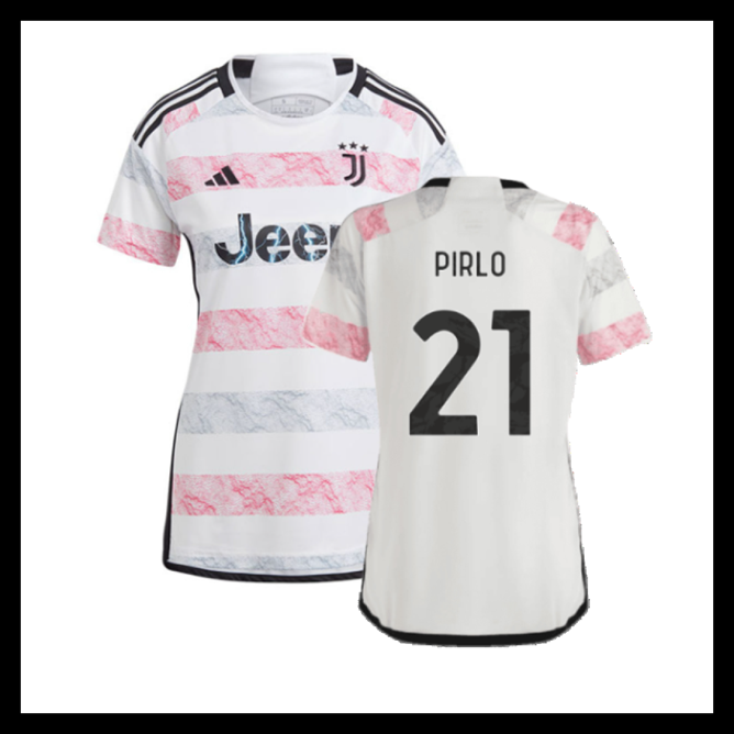 Billige Fodboldtrøjer Juventus 2023-2024 Dame PIRLO #21 Udebanetrøje