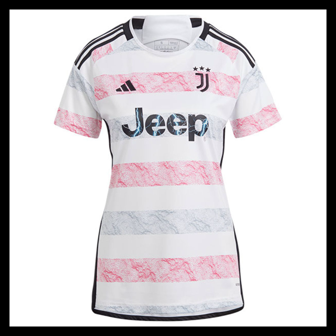Billige Fodboldtrøjer Juventus 2023-2024 Dame Udebanetrøje