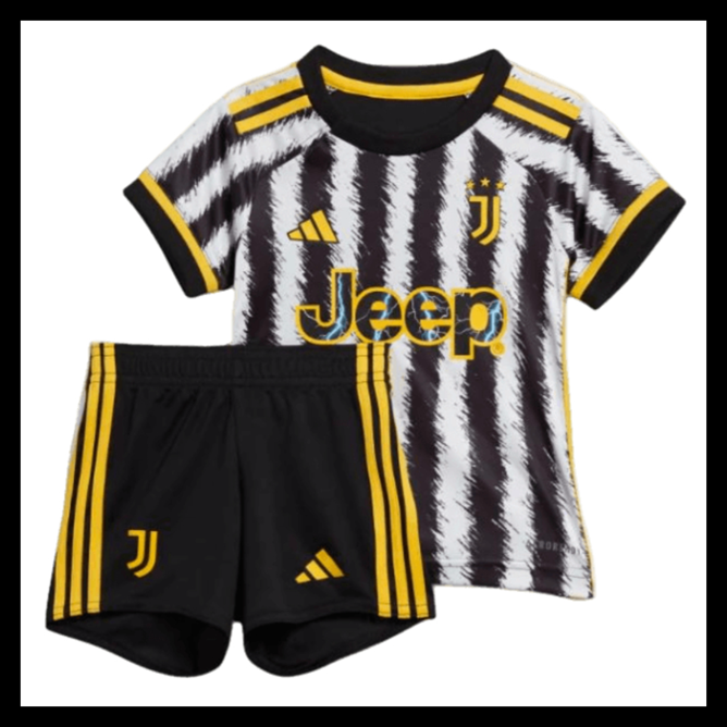 Billige Fodboldtrøjer Juventus 2023-2024 Børn Hjemmebanetrøje
