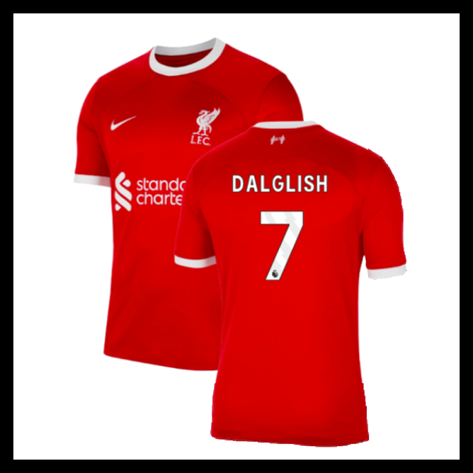 Billige Fodboldtrøjer Liverpool 2023-2024 DALGLISH #7 Hjemmebanetrøje