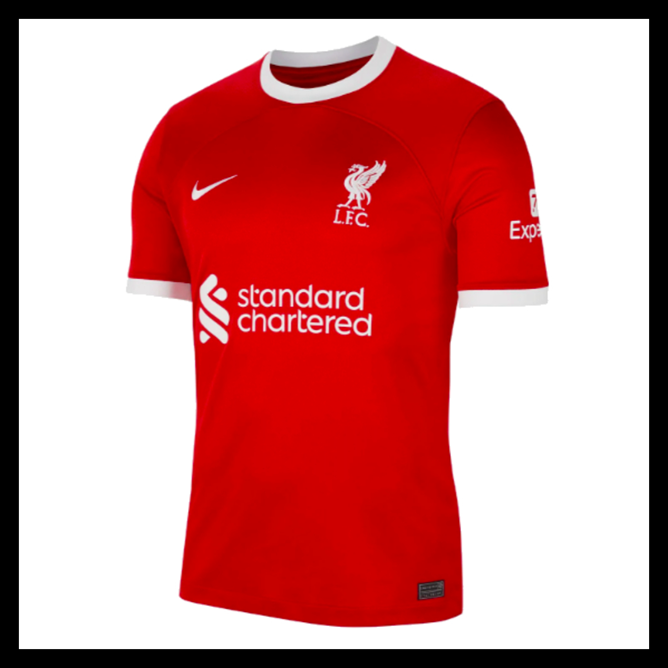 Billige Fodboldtrøjer Liverpool 2023-2024 Hjemmebanetrøje