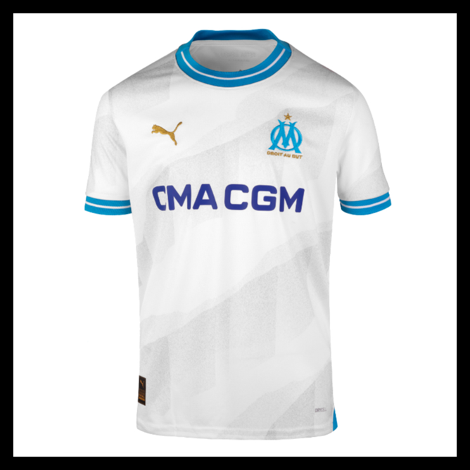 Billige Fodboldtrøjer Marseille 2023-2024 Hjemmebanetrøje