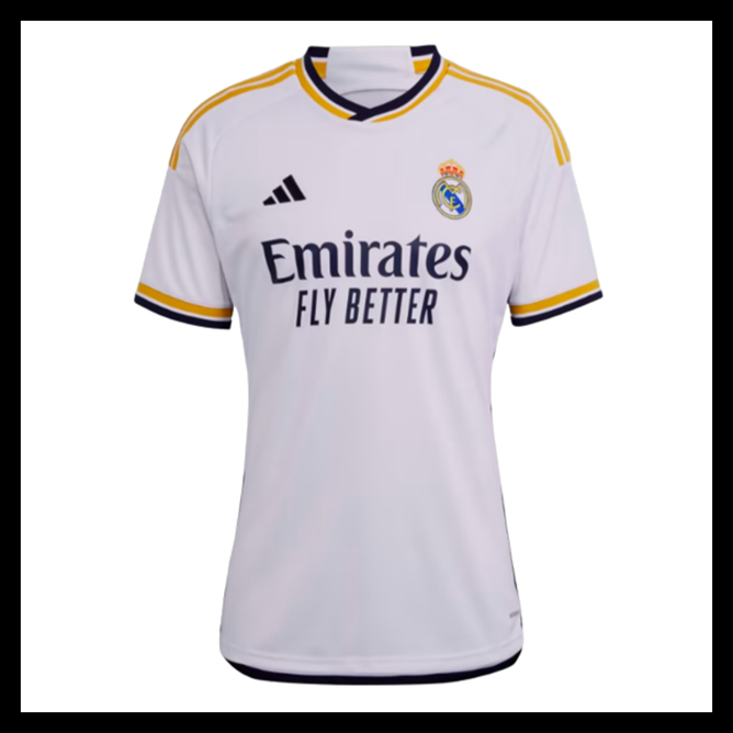 Billige Fodboldtrøjer Real Madrid 2023-2024 Dame Hjemmebanetrøje