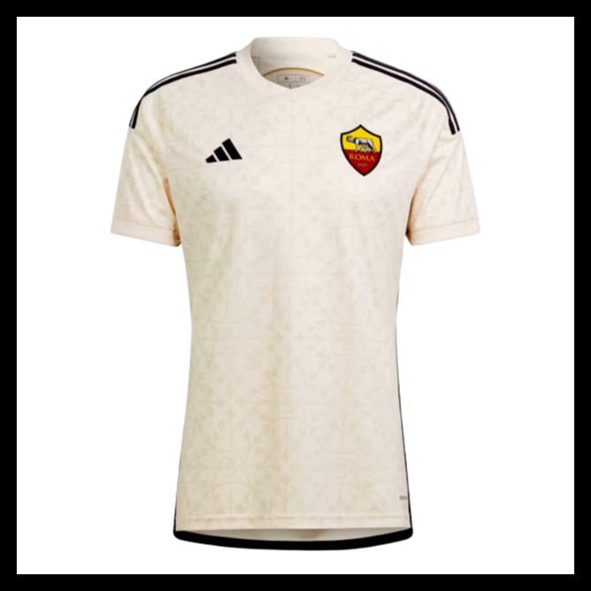 Billige Fodboldtrøjer AS Roma 2023-2024 Udebanetrøje